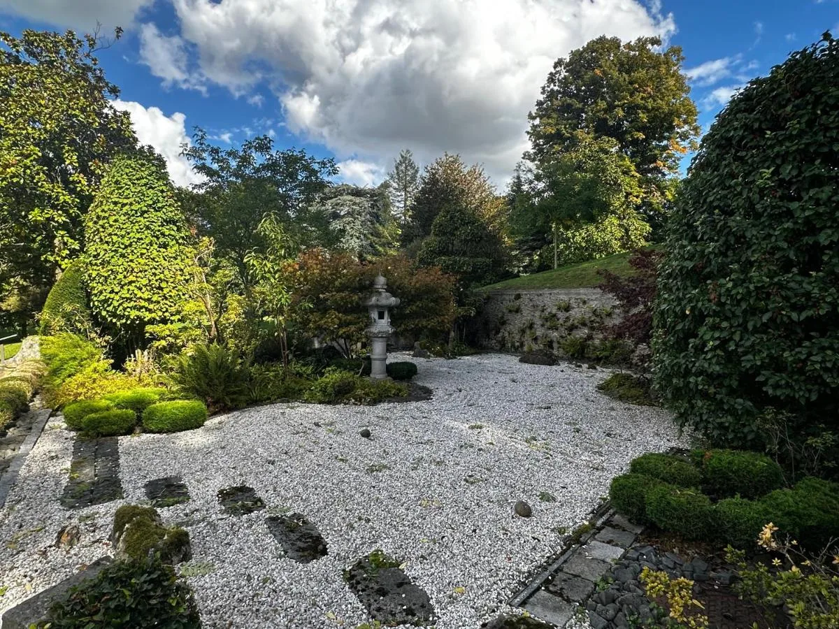 Jardin japonais du parc voisin, à Dijon