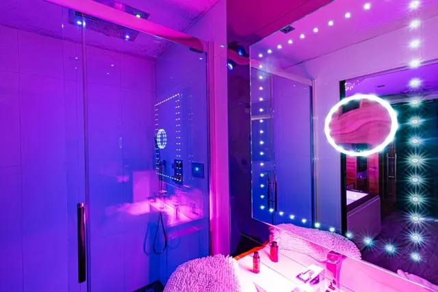 La douche multifonctions rétroéclairée