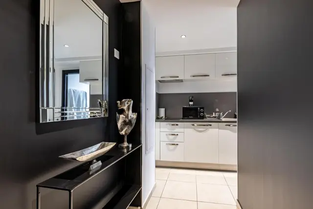 La cuisine équipée du duplex