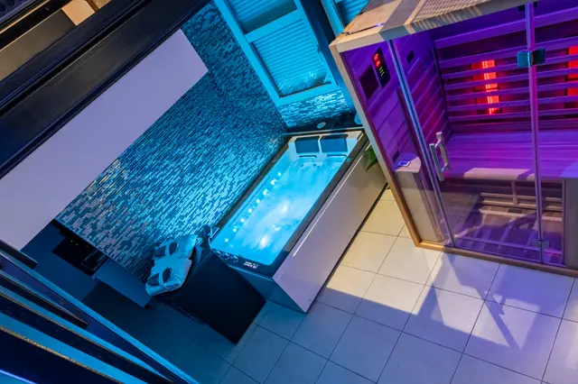 Le loft vu depuis la mezzanine